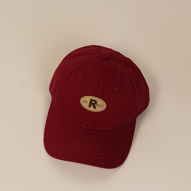 

Детская шапка для маленьких мальчиков с буквой R, бейсбольная кепка с солнцезащитным козырьком, повседневные шапки для девочек