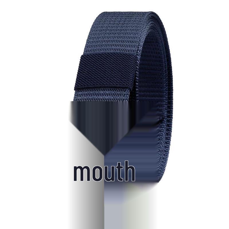 Автоматическая пряжка Плетеная нейлоновая лента 125cm, 2-Pack