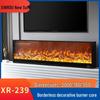 Decorative Flame Electric Fireplace Heater: Built-In Home Simulation