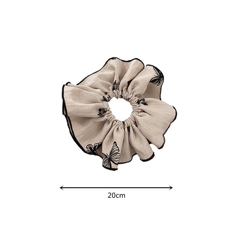 2025 Korea Elegant Big Scrunchies Women Girl Elastic Hair Rubber Band Accessories Tie Hair Ring Rope Headdress Headwear Ornament