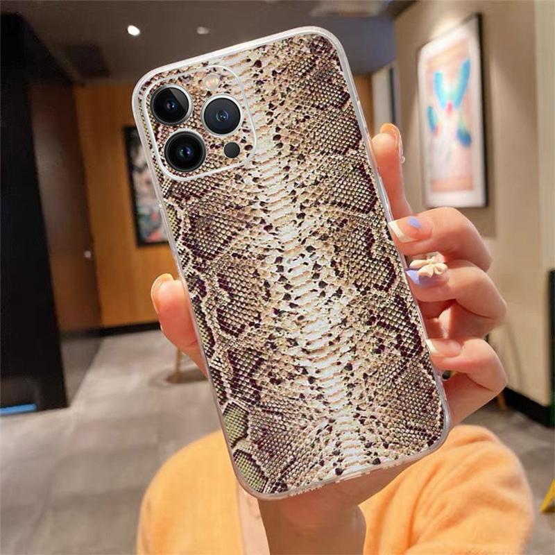 Phone Case For Iphone 17 Air 17 Pro Max 16 15 14 13 Pro Max 15 16 Pro 15Plus Snake