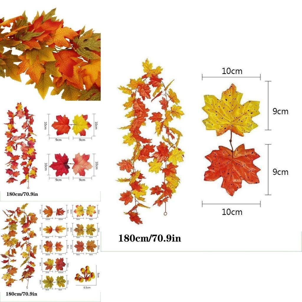 Wunderschöne und lebensechte künstliche Ahornblätter zur Heimdekoration