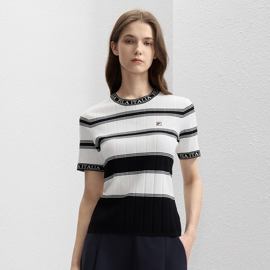 New FILA Knitwear Women's Jet Black F11W431413FBK