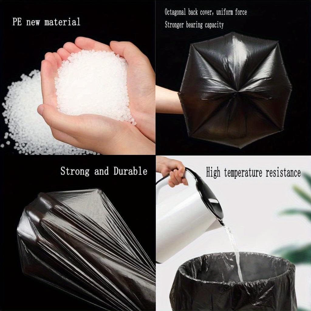 Household Extra Thick Portable Trash Bags, Enhanced Leak-Proof Design, High Load-Bearing Capacity, Exceptional Toughness