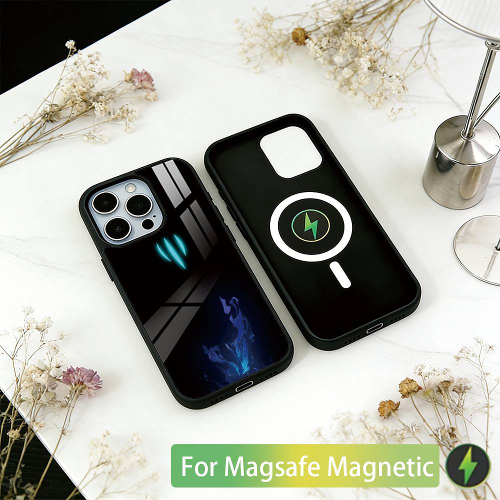 V-ValorantS O-Omen Phone Case For iPhone17,16,15,14,13,12,11 Plus,Pro Magnetic with Magsafe Wireless Charging
