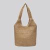 Summer Vacation Style Straw Woven Bag Shoulder Bag New Tote Bag Large Capacity Casual Portable Woven Bag Ethnic Style