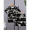 Men's Trendy 3D Personalized Graffiti Short Sleeved Shorts Set Outdoor Casual Breathable Two-piece Set