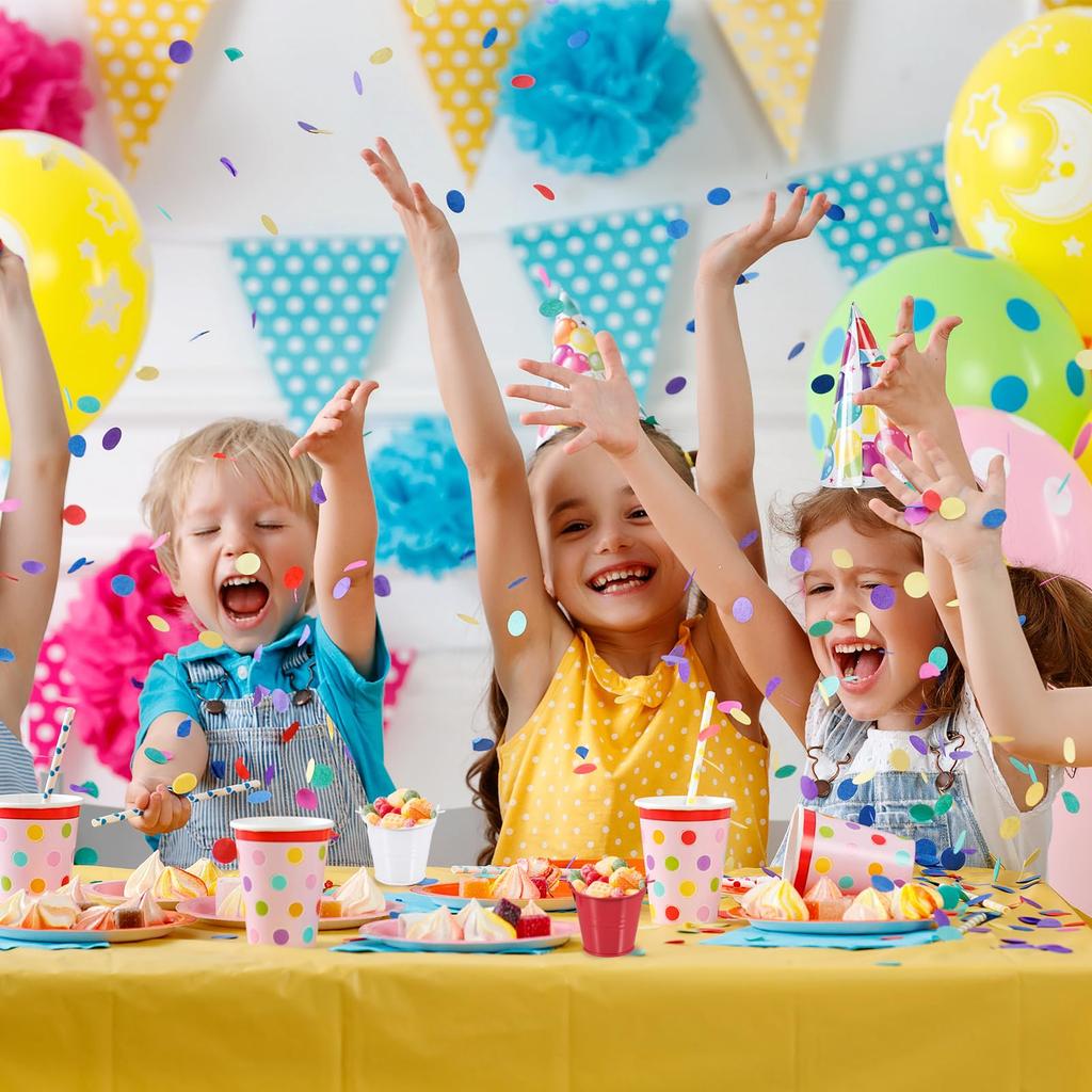 PATIKIL Small Handled Metal 8 Pieces Mini Galvanized Colorful Easter Buckets for Party Favors and Light Blue 3"x3" Buckets, Buckets, Crafts,