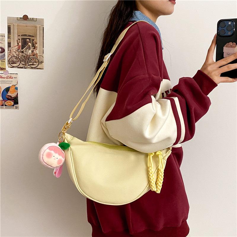 Dumpling Bag New Shoulder Bag Fashionable Simple Messenger Bag