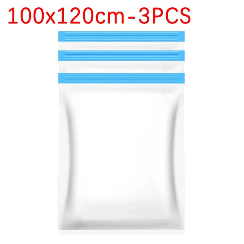 Transparent Vacuum Compression Bag Clothes Quilt Storage Bag Reusable Space Saving Vacuum Compression Bag Hand Pump Organiser