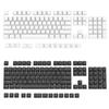 High Light Transmission and Durability ABS Keycaps 117 Key OEM Height for Night Use On Mechanical Keyboards