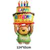 First Birthday Crown and Number Balloons for Baby Photo Props and Party Decoration