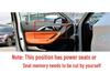 Infiniti QX30 Interior Carbon Fiber Center Console Handle Stickers