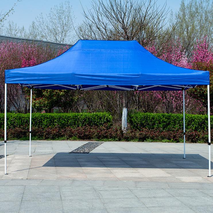 3x3 Outdoor Canopy Tent: Sunshade, Night Market Stall, Automatic Folding, Telescopic, Four-Corner Design