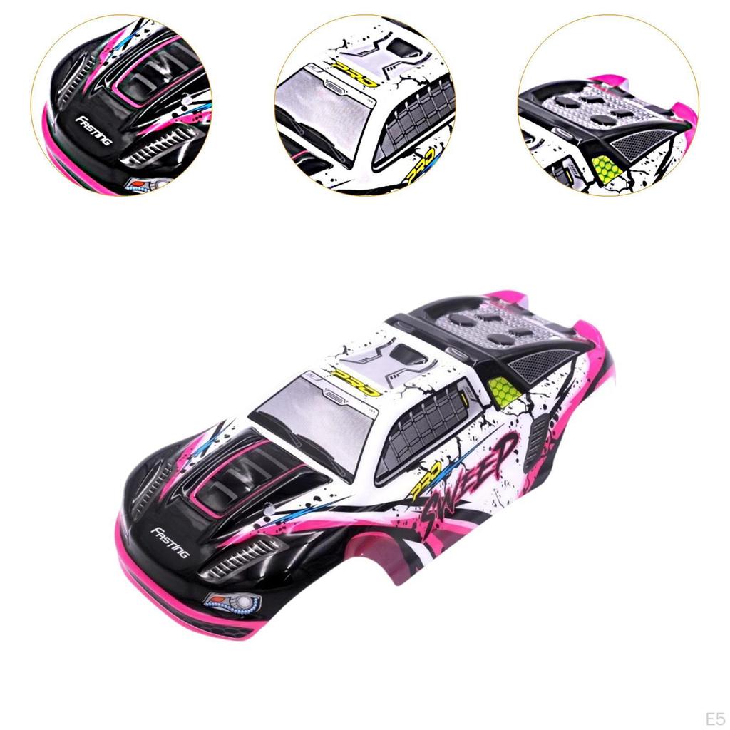 1/16 RC Car Body Shell Accessory,Remote Control Toy, Hobbies Model Vehicle,Sturdy Replaces Parts for