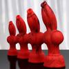 4 Sizes Dog Knots Dildo Adult Toy Animal Penis Fantasy Dildos Silicone G-Spot Stimulator Sex Toys For Men Women Men Anal Plug
