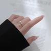 Meteor Moon Micro Set Ring - Women's Open Adjustable Luxury Zirconia Star Personalized Cool-Style Finger Ring