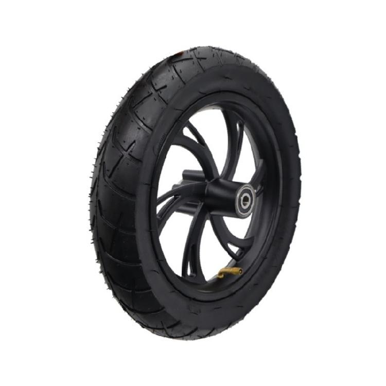 12inch Front Wheel Electric Scooter Tire with Wheel Hub Rubber Tyre for Electric Bike Folding Bicycles Electric Bike