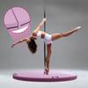 Round Dance Pole Mat Portable for Home Practice