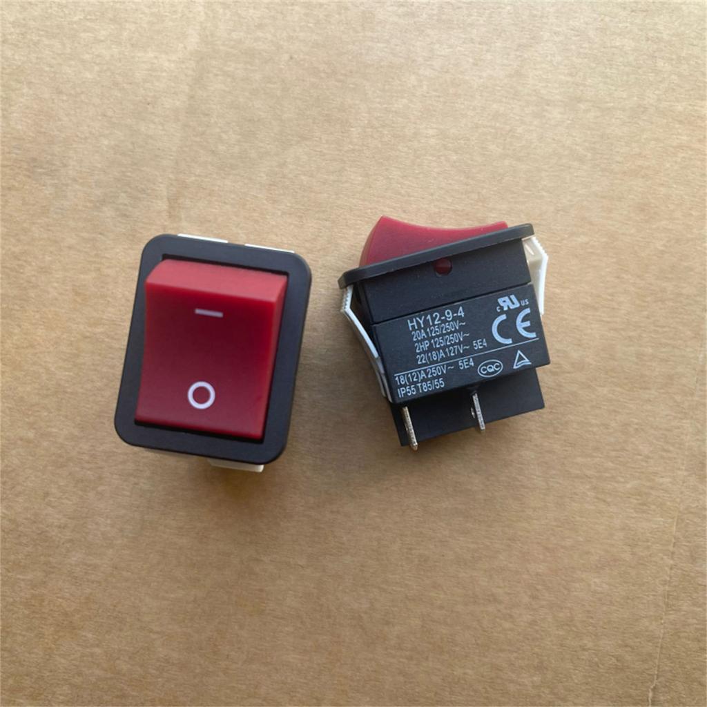 PA66 Switches 4 Pin Boats Shape Switches Push Button Switches Simple Installation for Electric Welding & Household