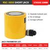 Ultra-Thin Separated Hydraulic Jack 10T 30T 50T Jack Hydraulic Cylinder for Heavy Equipment Lifting Automotive Maintenance