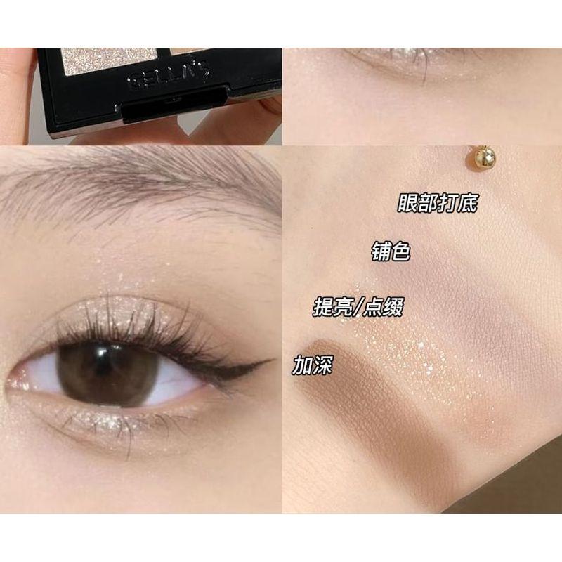 GELLA'S - Impression 4 Color Eyeshadow - Oatmeal