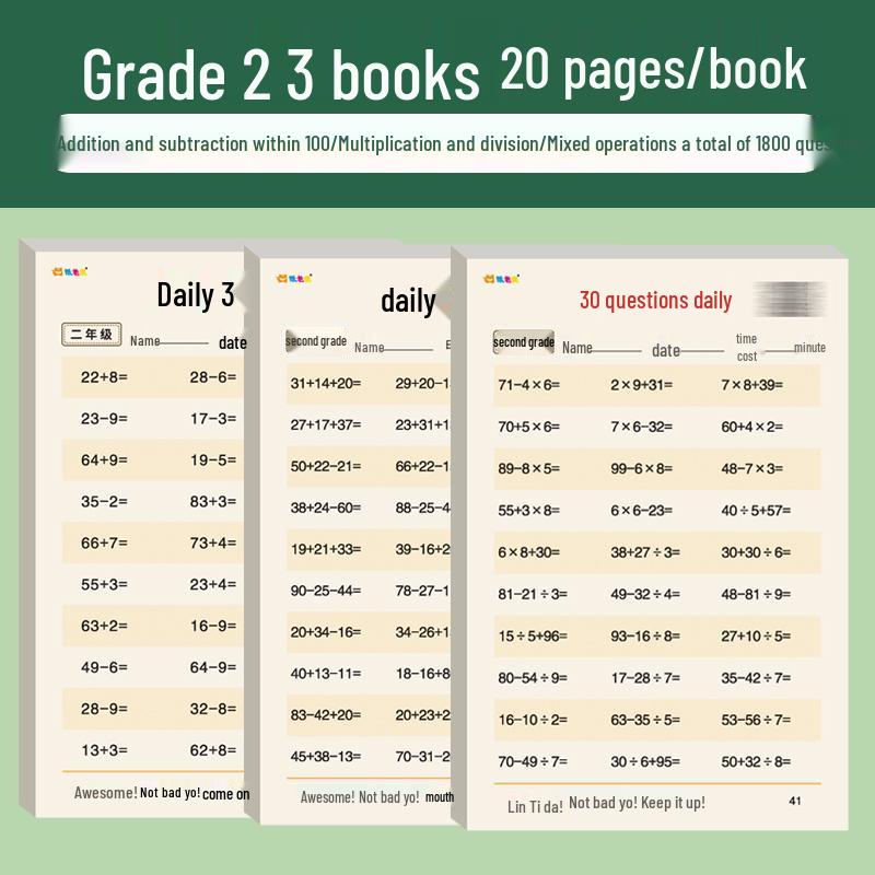 Libro di Esercizi Mentali di Matematica per la Prima Elementare: 30 Domande Giornaliere, Addizione e Sottrazione entro il 20.
