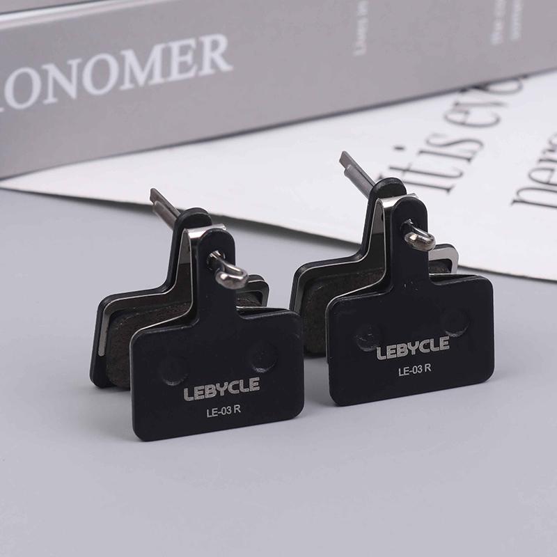 4/6/8/10 Sets Mountain Road Bike Hydraulic Disc Brake Pads Resin Wear-Resistant Durable LE-03P Compatible Bike Disc Brake Pads