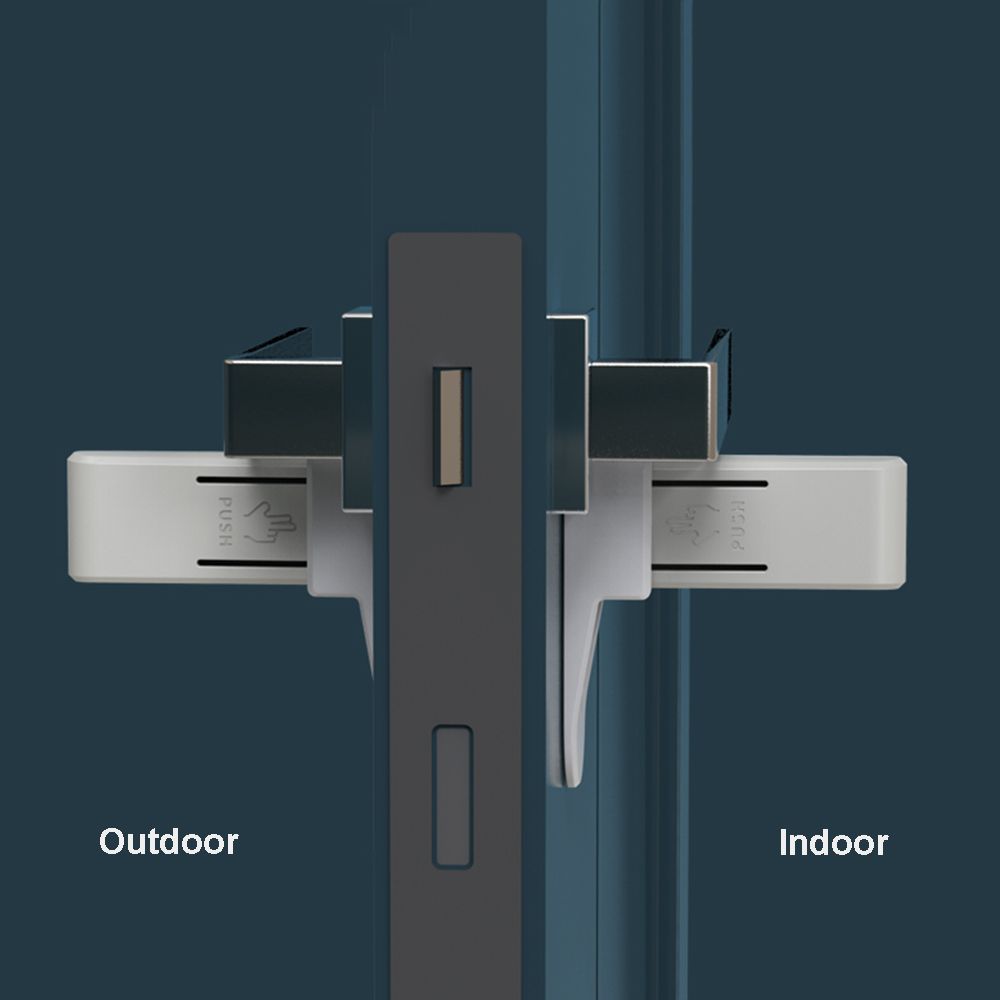 Hand Firm Kids Anti Open Door Lock Door Lever Lock Child Protection Equipment Baby Safety Locks