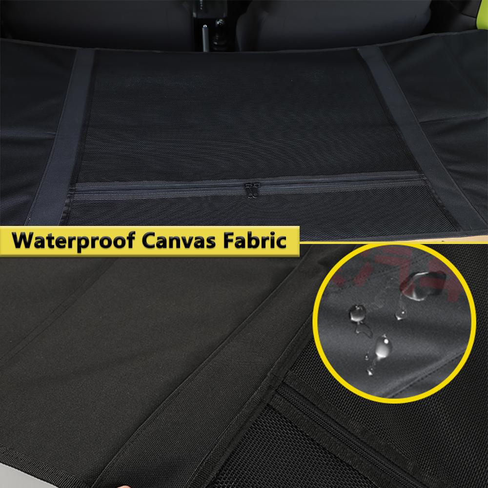 Rear Trunk Curtain Cover Storage Bag Organizer for Suzuki Jimny JB64 JB74 2019-2026 Trunk Cargo Stowing Tidying Accessories