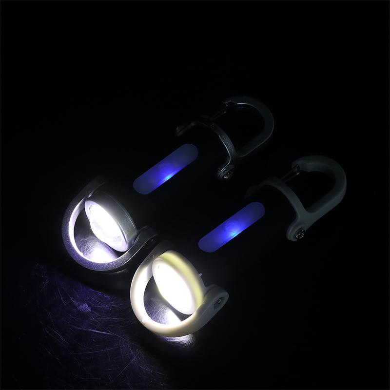 Rechargeable Led Keychain Light Mini Flashlight, Waterproof Work Light For Outdoor Camping Fishing Emergency Usb Charging