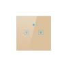 2-Gang 86-Type Touch Wall Switch with Echo & Alexa Voice Control