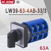 Universal Changeover Switch LW39-63-40B-202/2 4AB-04 101/1 90B-44 6KC-303/3P