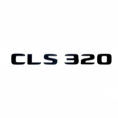 Car Trunk Letters Alphabet Badge Emblem Sticker For Mercedes-Benz CLS Class CLS56 CLS63 CLS260 CLS300 CLS400 CLS350 C219 C257