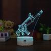 3d Led Lamp Night Light 7 Color Usb Touch Table Desk Lamp Art Kid Gift