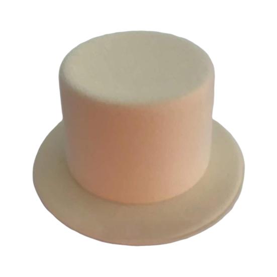 

Мини цилиндр для кукол Миниатюрные формальные шляпы Топы DIY Крафт Шляпные аксессуары бежевый