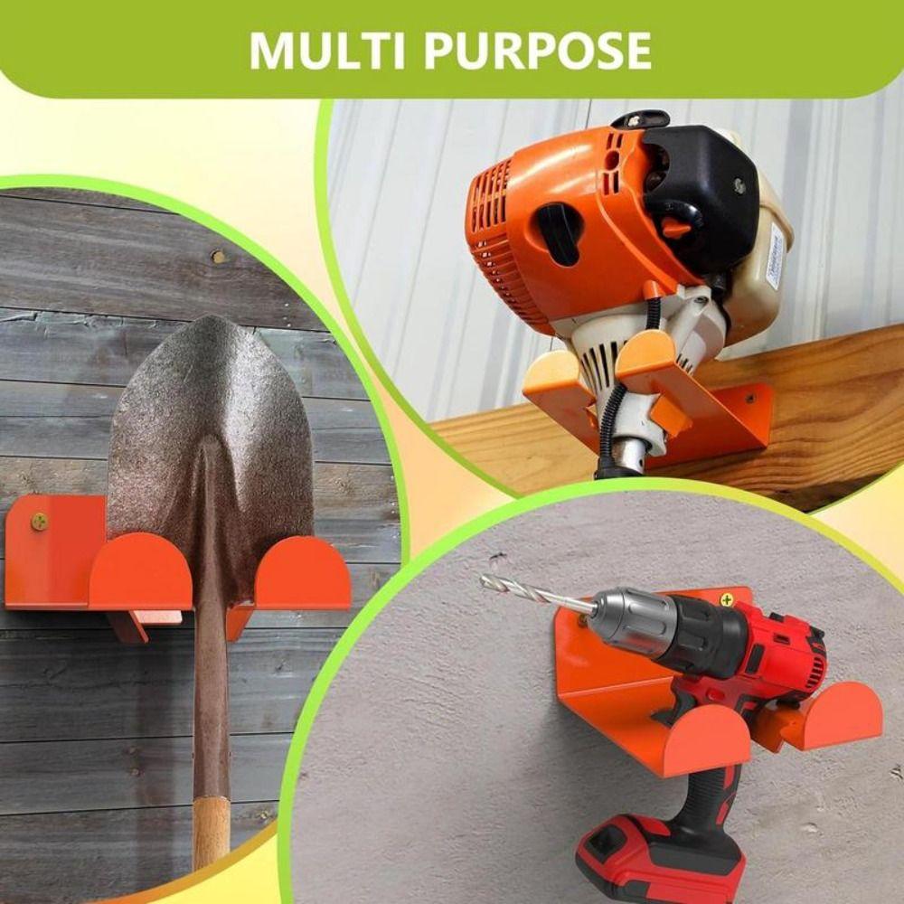 1Pcs Heavy-Duty Weed Whackers Holder Rust-Resistant Storage Holder  for Garage Organizer