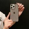 16 Transparent Glitter PC Transparent and Not Yellowing Apple 14 Promax Mobile Phone Case Suitable for IPhone 15 Hard Shell 13