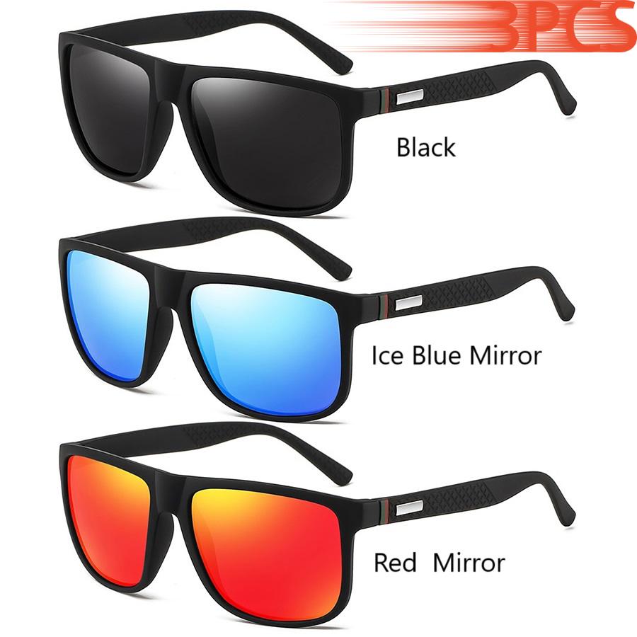Stylish Retro Square Sunglasses Male Female Luxury Brand Design Men's Sun Eyeglasses Driving Fishing UV400 Eyewear Man