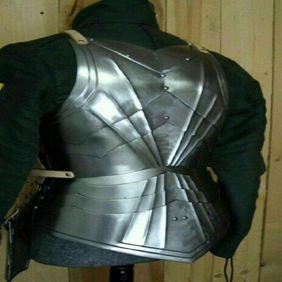 Medieval Armor Suit Battle Warrior Knight Cuirass Battle Armour Wearable Warrior Costume for Halloween Gift