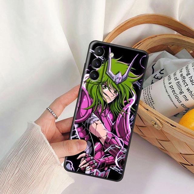 Anime Saint Seiya Phone Case For Samsung Galaxy S24 S23 Ultra 5G S20 S21 FE S25 S24FE S26 Plus Cases Soft Cover Pegasus Seiyas