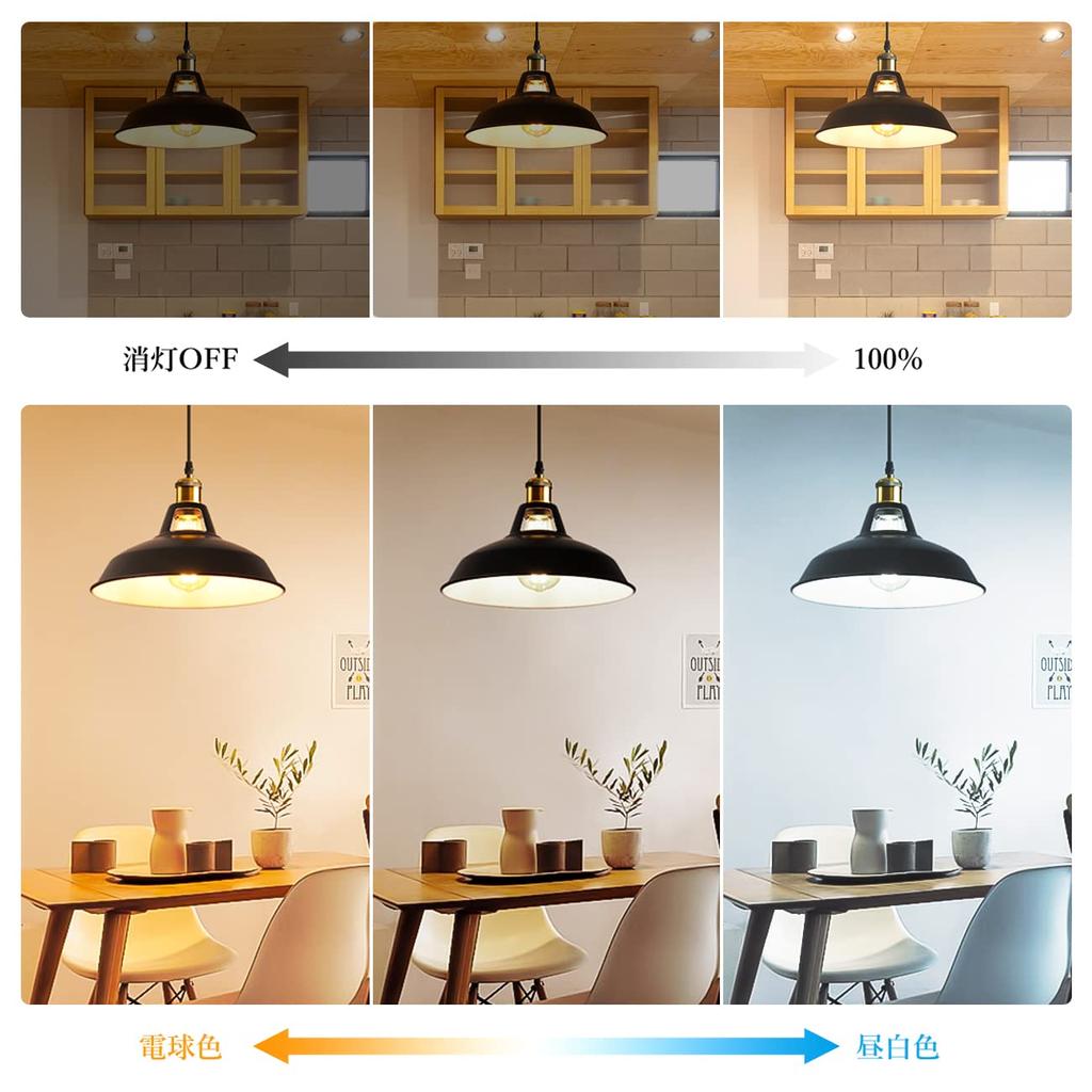 LVWIT Pendant E26 31cm Antique Retro Includes LED Bulb Color Temperature Edison 6W Power Remote 60cm Adjustable Interior Ceiling Cool Warm Night Retro