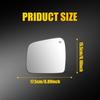 Mirror Glass Heated Backing Plate Left Right Side For 2011- Dodge Durango 2X