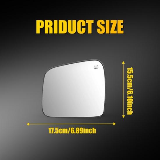 Mirror Glass Heated Backing Plate Left Right Side For 2011- Dodge Durango 2X