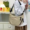 Bag New Casual Light Crossbody Bag Ladies Versatile Large Capacity College Students Commuting Single Shoulder Dumpling Bag
