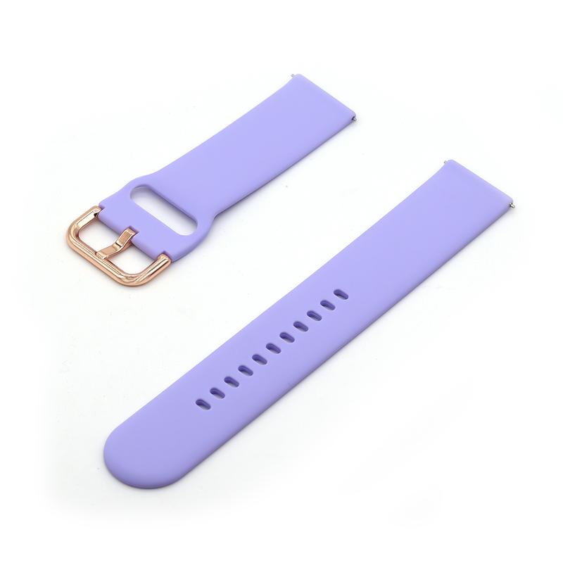 20mm 22mm Silicone Strap for Samsung Galaxy Watch 4/3/Huawei Watch 3/GT2/Amazfit Bip Bracelet Strap for Active 2 42mm 40mm Band