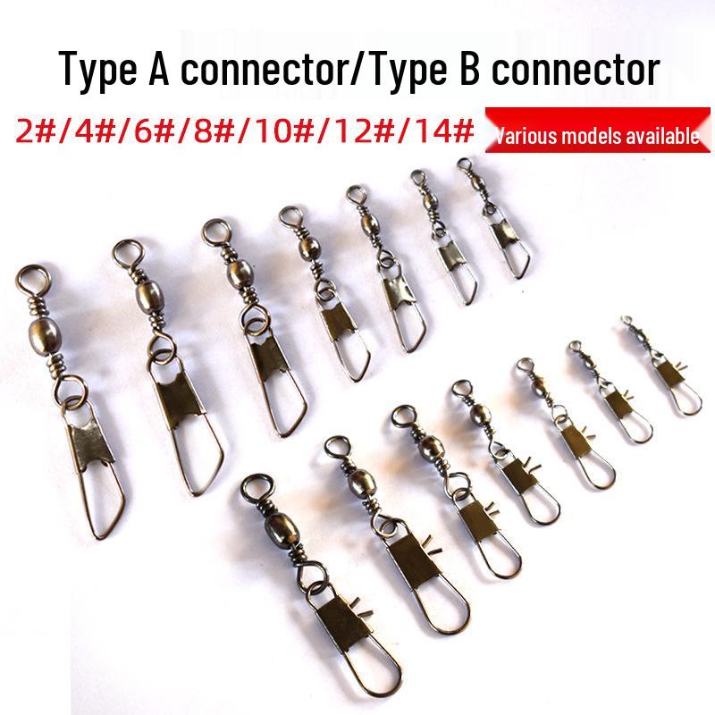 

Fishing Quick Connect Figure Eight Ring Connectors - Gear & Tackle Supplies 1 piece (order multiples of 100)
