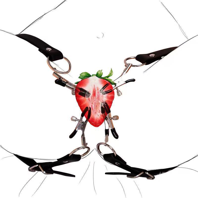 Clitoris Clamps Pussy Women Sex Toy Clit Clamp SM Bondage Breast Nipple Clip Flirt Labia Spreader 18+ Adult Games Sextoy