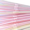 1000-100Counts Neon Colored Flexible Plastic Drinking Straws Disposable Straw 8.2'' Inches Tall Assorted Colors Multicolor