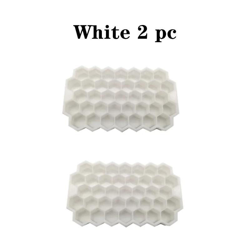 1/2/3/5Pcs Large Capacity Ice Tray Silicone Molds Honeycomb Ice Cube Molds For Chilled Drinks Whiskey Cocktails Food